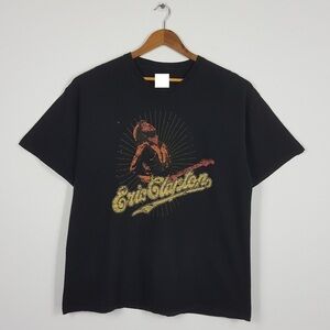 Eric Clapton American Singer Guitar Rock Retro Fan Gift T-Shirt